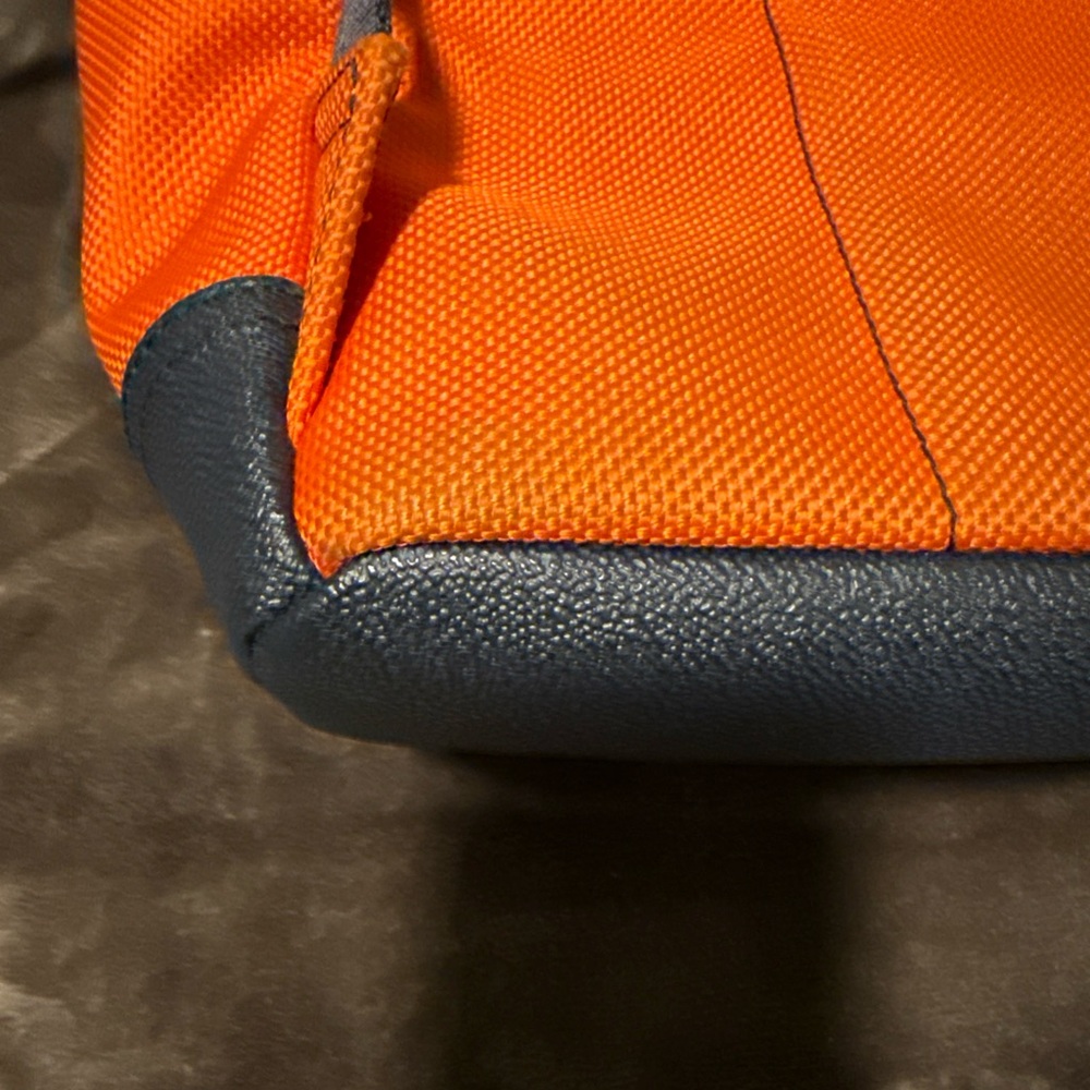 Michael Kors Orange and Black Backpack - Picture 7 of 10